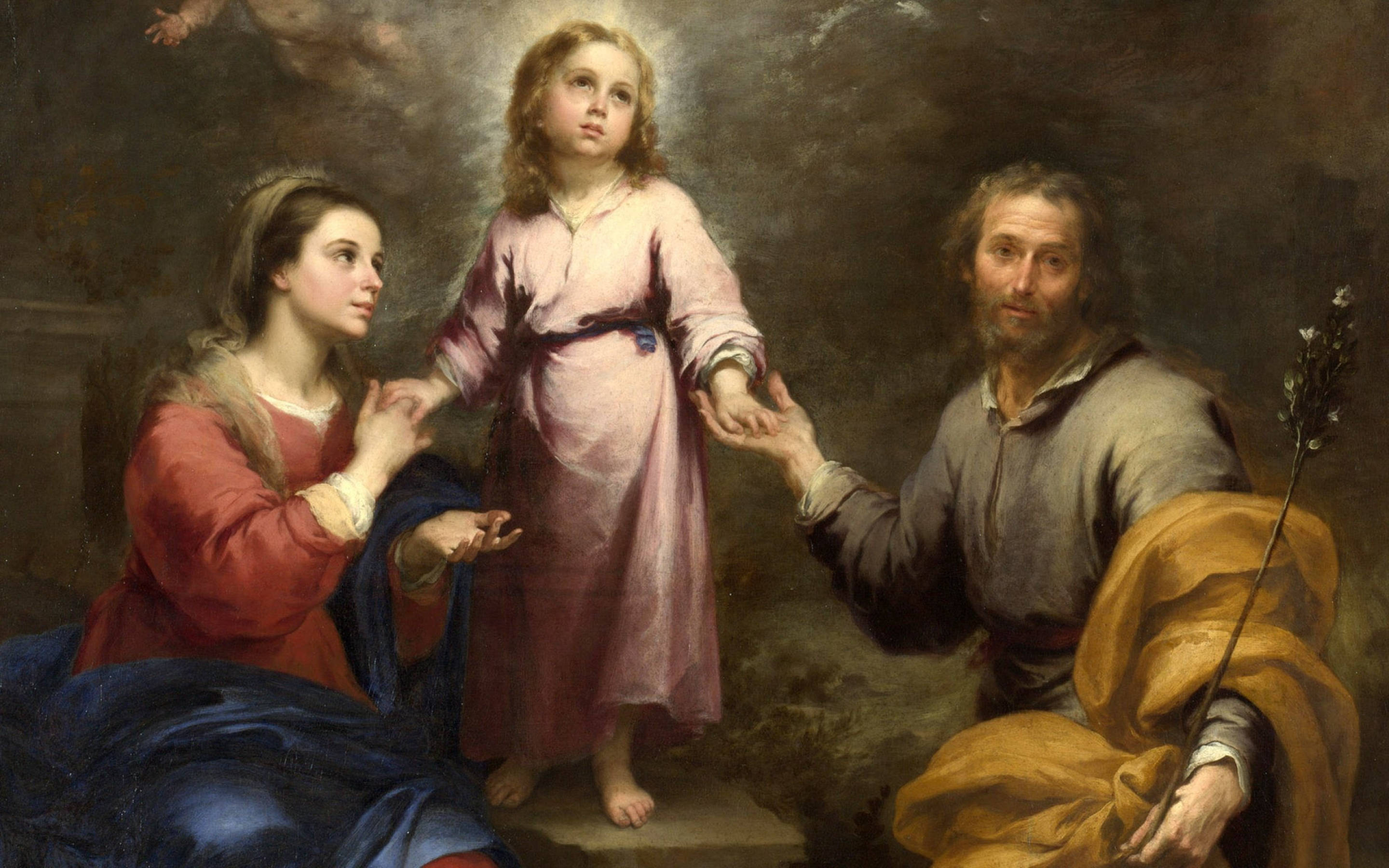 Catholic Holy Family Wallpaper