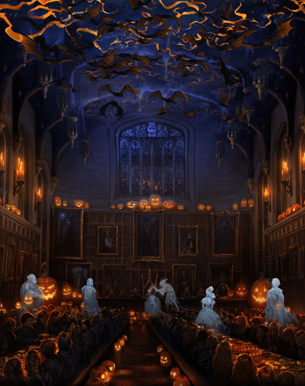 Celebrate Halloween With A Harry Potter Theme Wallpaper