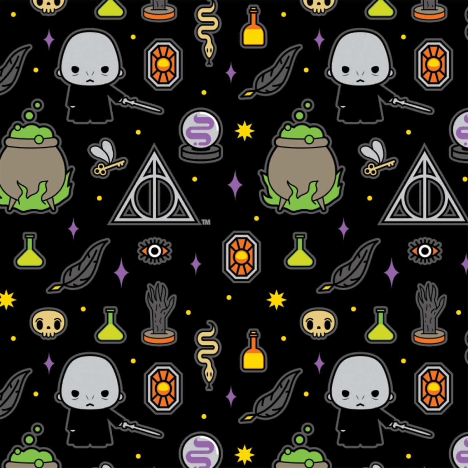 Celebrate Halloween With Hogwarts Magic Wallpaper