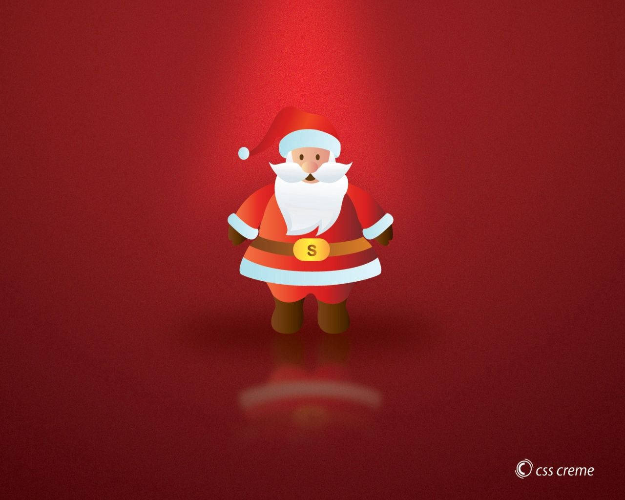 Celebrate New Years In Style With Santa Claus Wallpaper