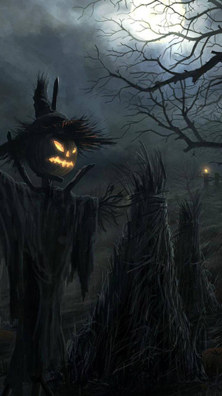 Celebrate Spooky Season With This Macabre Yet Festive Image Wallpaper