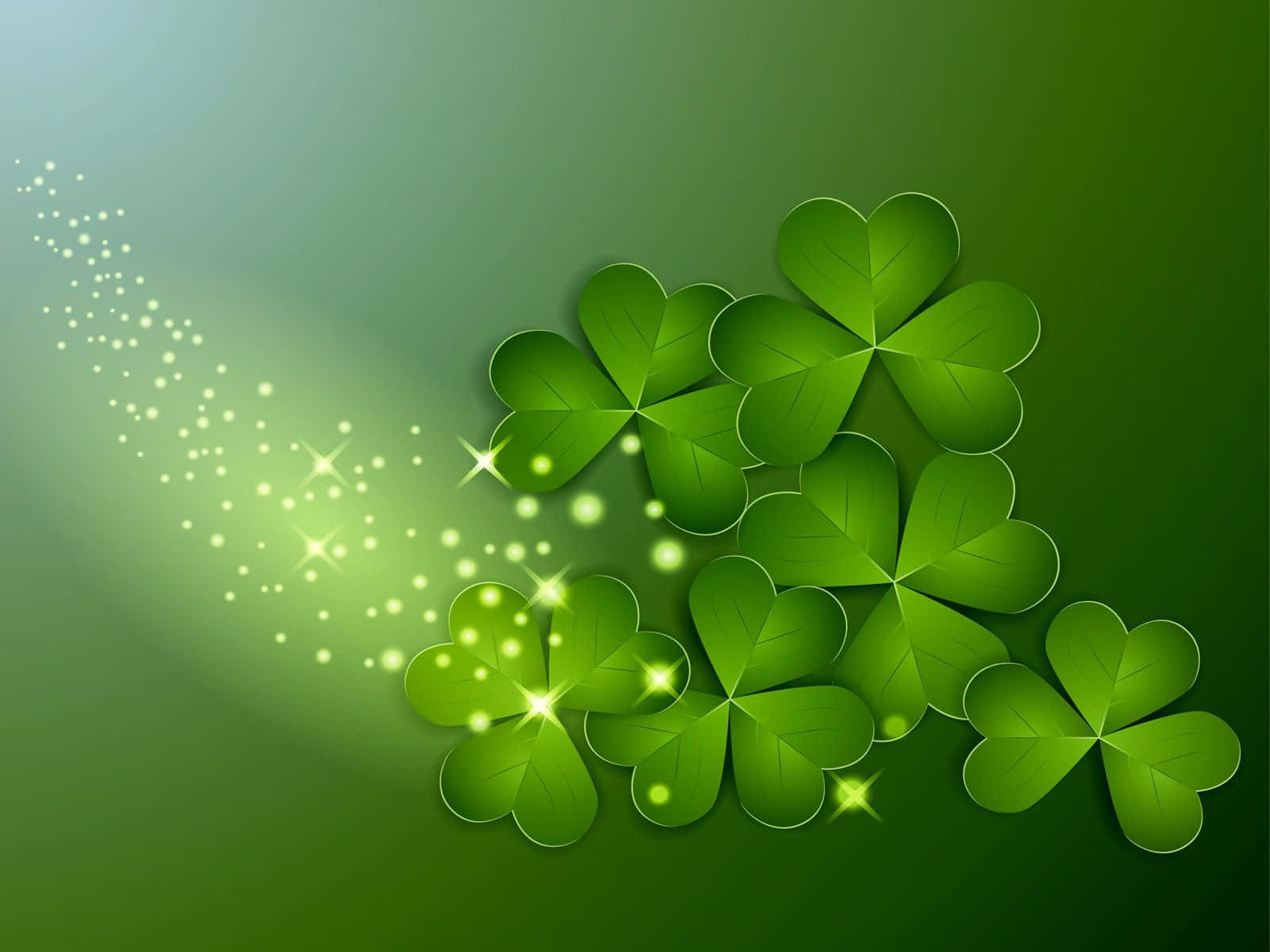 Celebrate St. Patrick's Day With A Shamrock Wallpaper