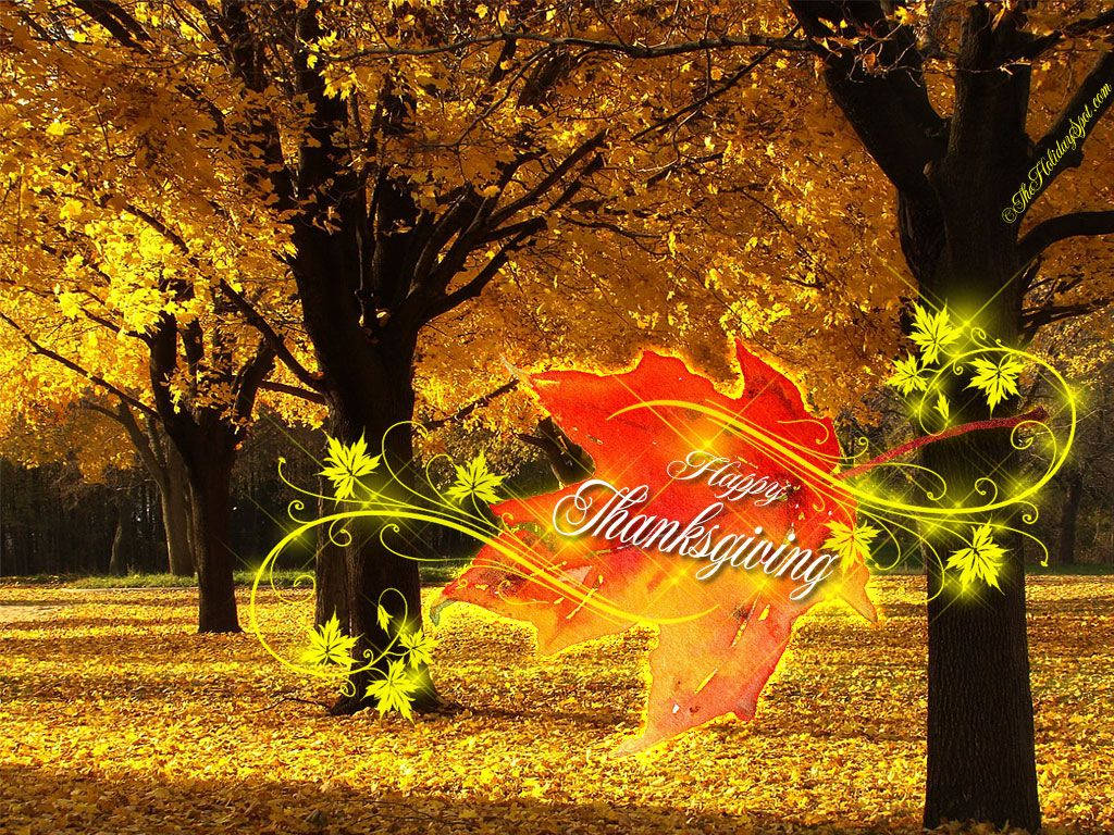 Celebrate Thanksgiving With A Warm Family Gathering! Wallpaper