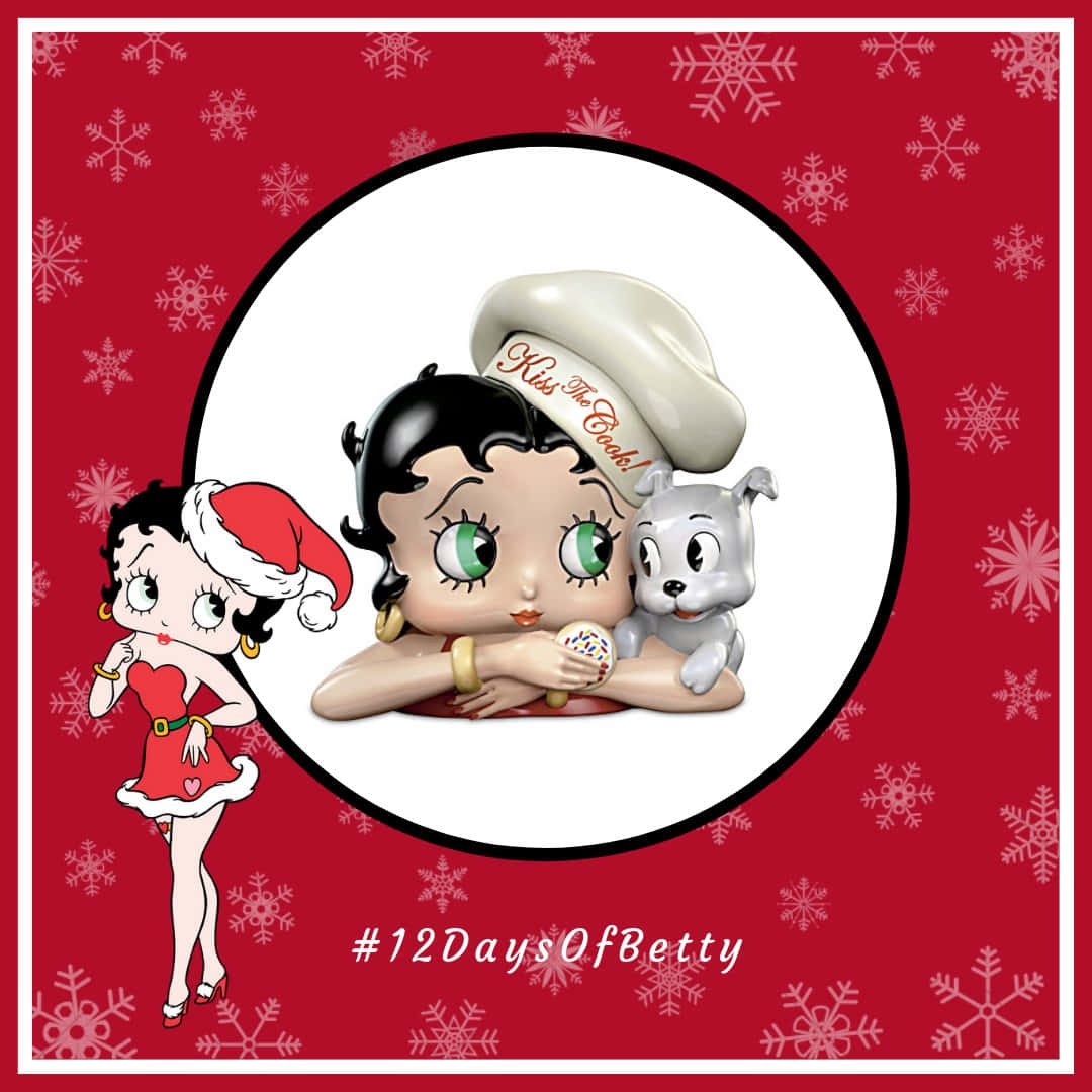 Celebrate The Holidays With Betty Boop! Wallpaper