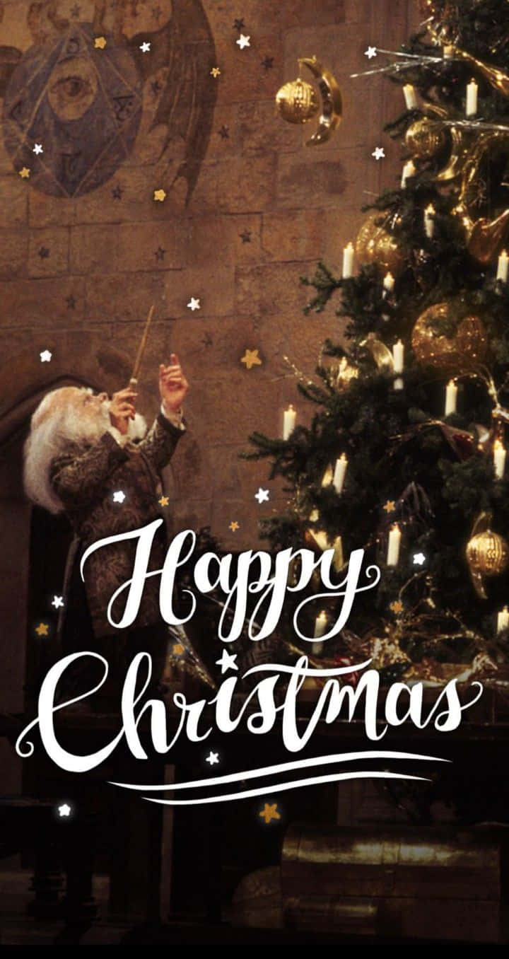 Celebrate The Holidays With Harry Potter Wallpaper