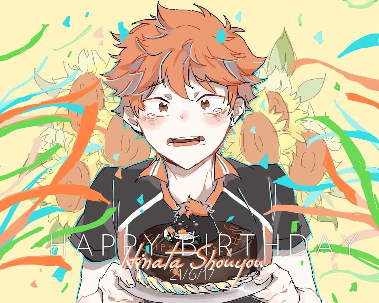Celebrate Your Birthday In Style With A Happy Birthday Anime Wallpaper! Wallpaper