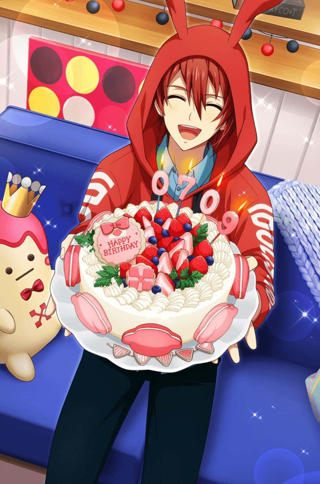 Celebrate Your Special Day With This Happy Birthday Anime Wallpaper! Wallpaper