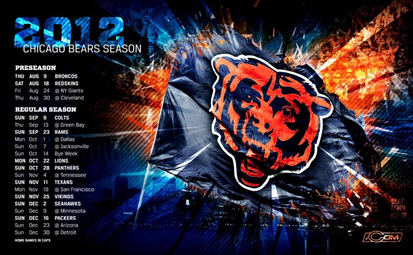 Celebrating The 2012 Chicago Bears Season Wallpaper