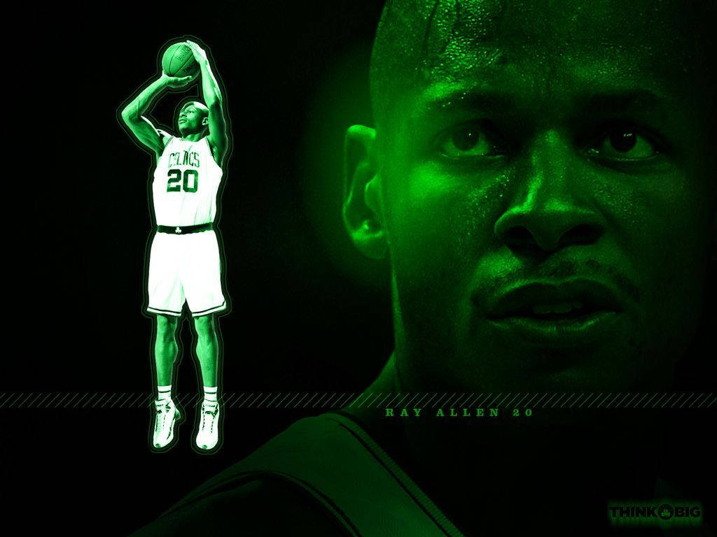 Celebrity Nba Star Ray Allen Wallpaper