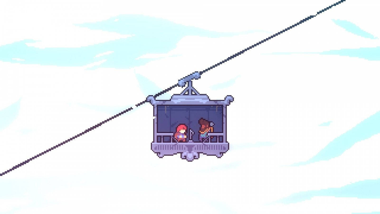 Celeste Cable Car Wallpaper