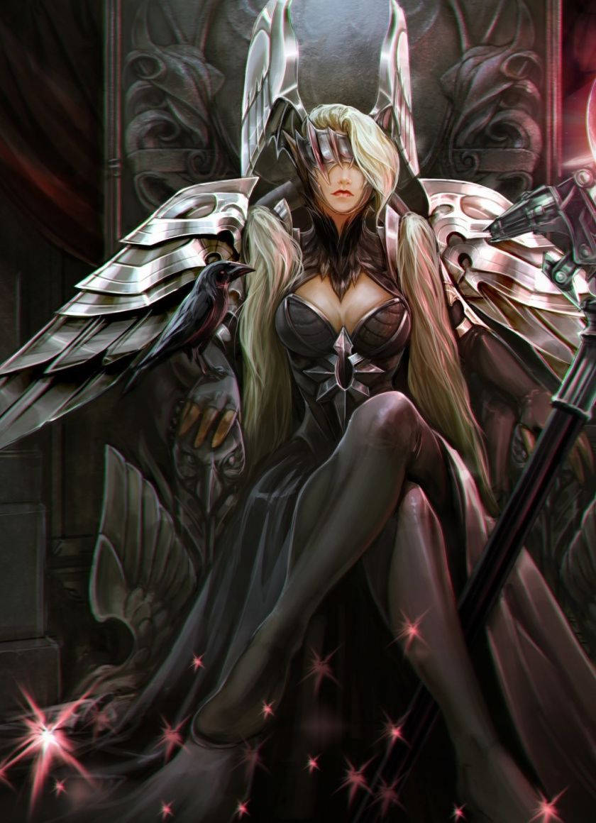 Celeste Vainglory Star Queen Skins Wallpaper