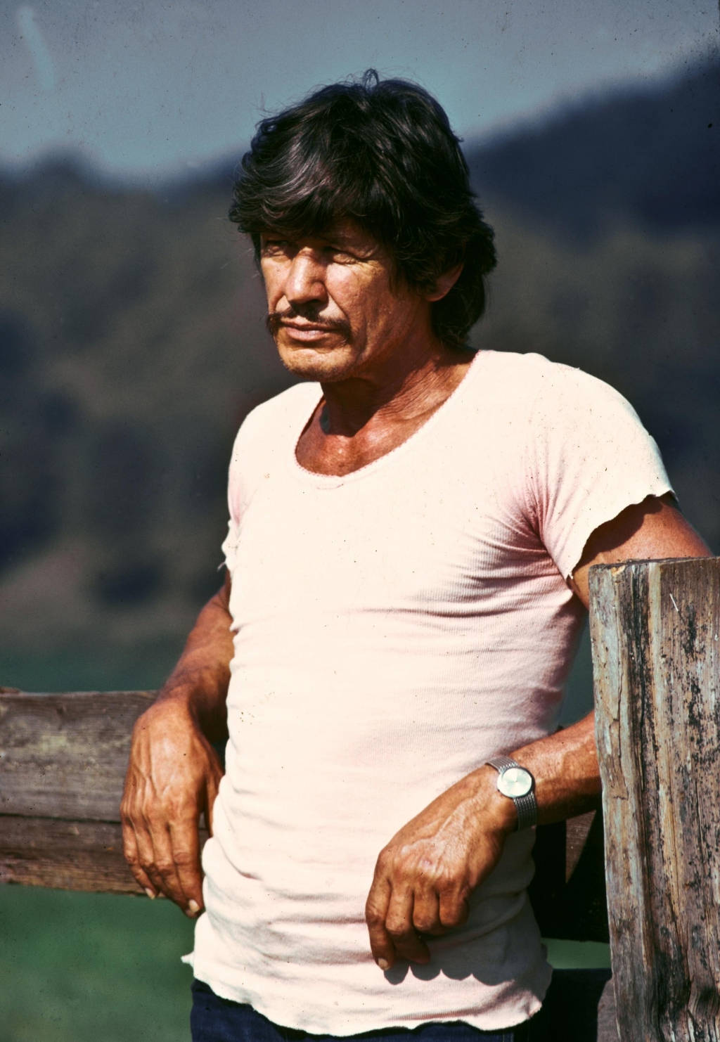 Charles Bronson, The Iconic Film Star Of The '70s Wallpaper