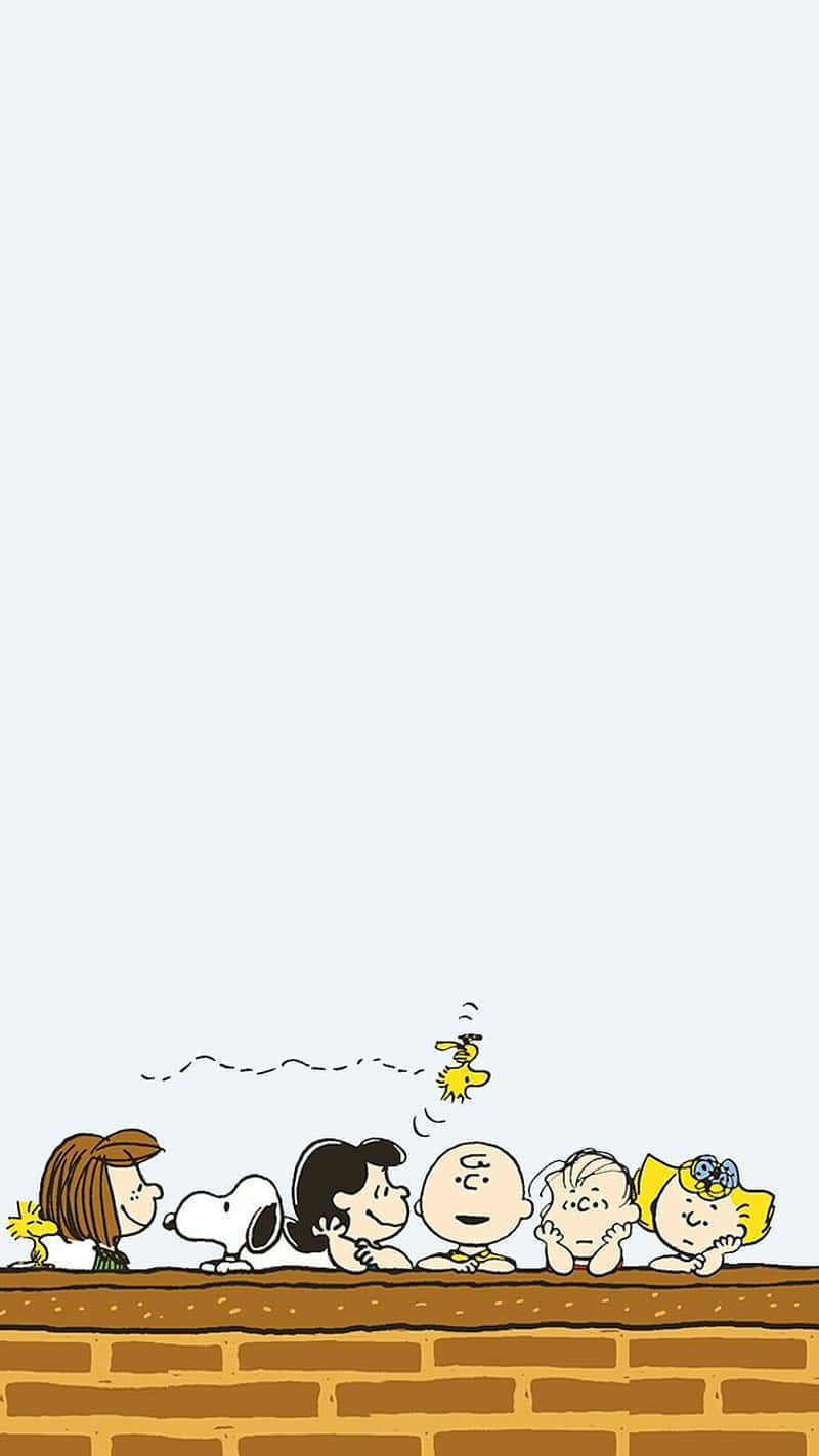 Charlie Brown Celebrating His Birthday Wallpaper
