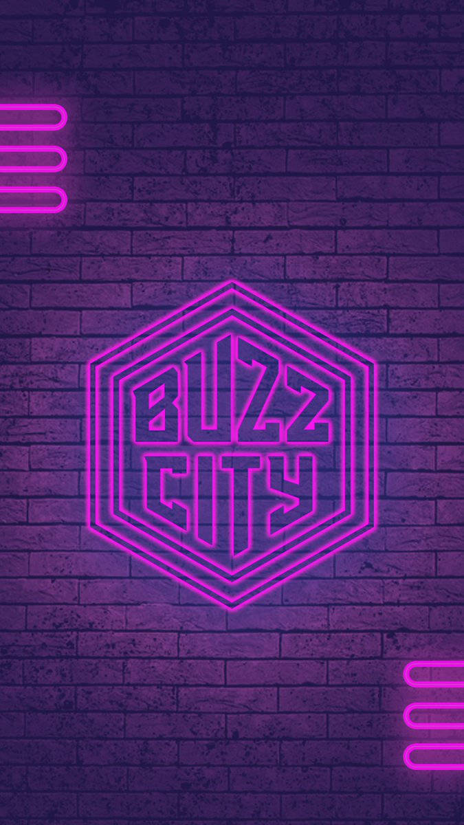 Charlotte Hornets In Neon Purple Wallpaper