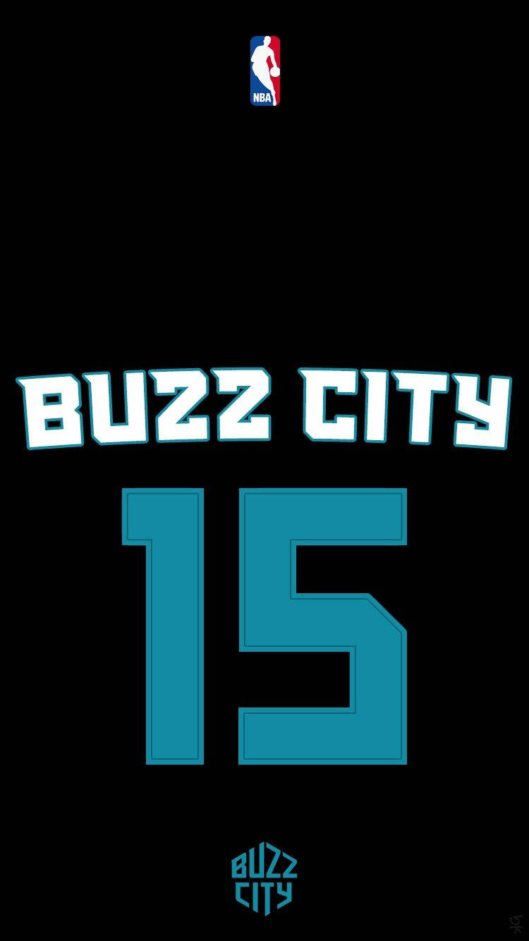 Charlotte Hornets Number 15 Wallpaper