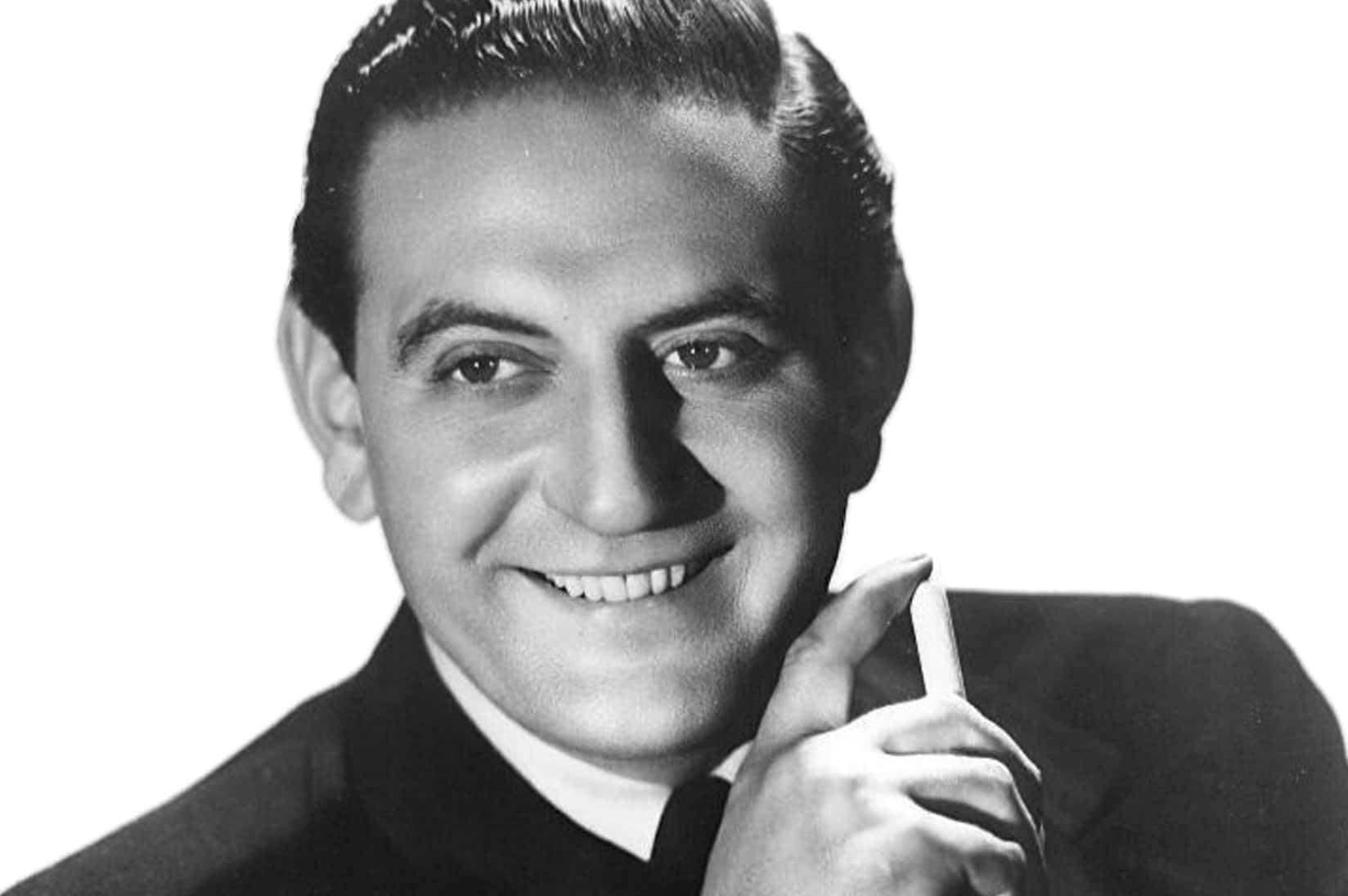 Charming Guy Lombardo Portrait Wallpaper