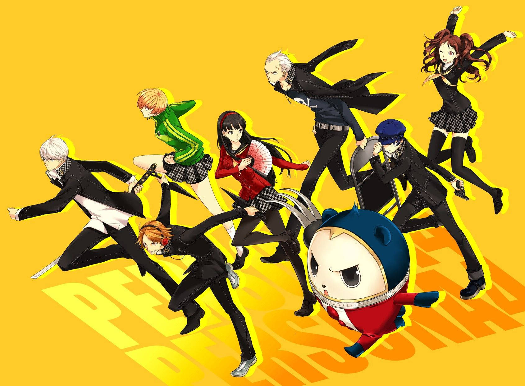 Check Out Persona 5, The Classic Rpg With A Modern Twist Wallpaper