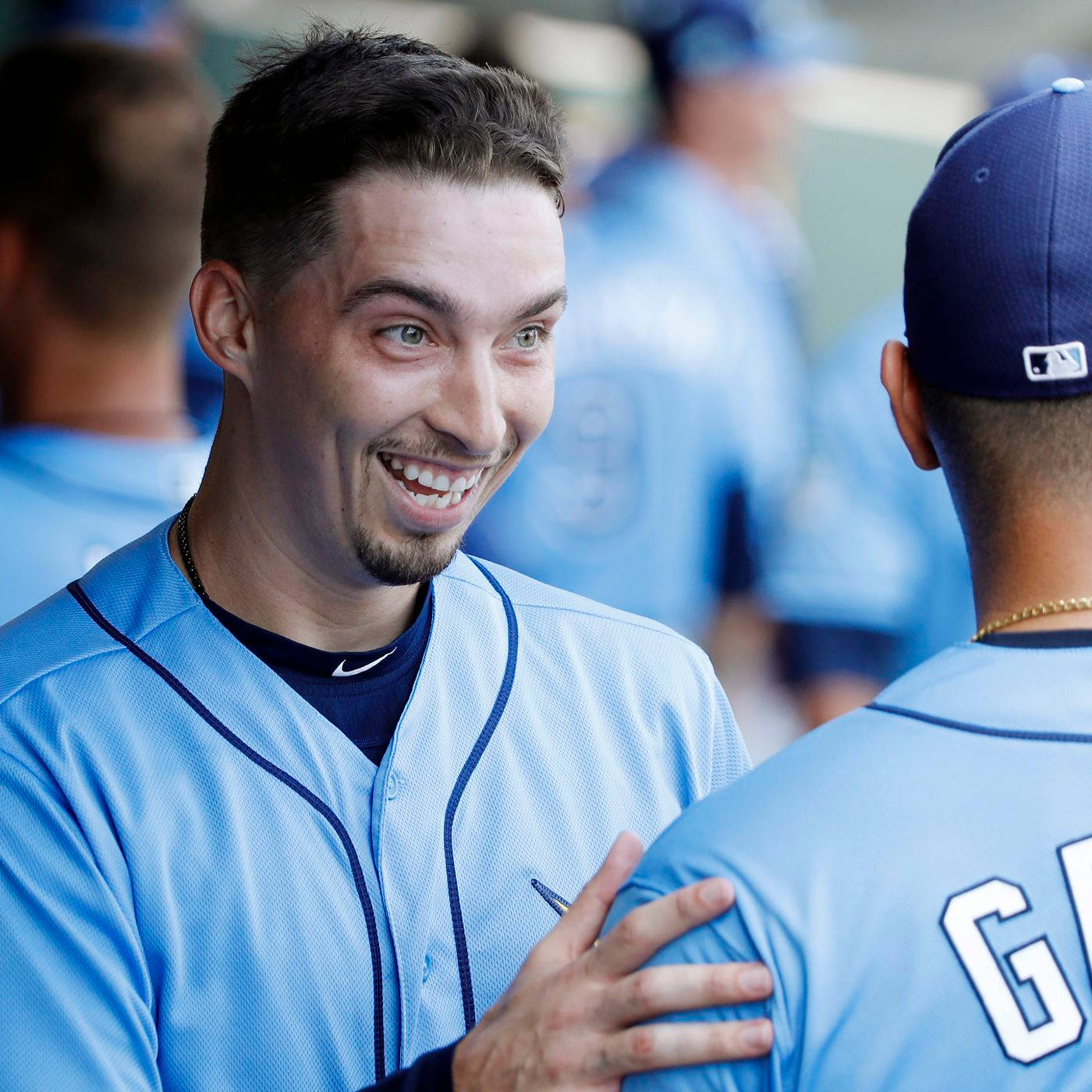 Cheerful Blake Snell Wallpaper