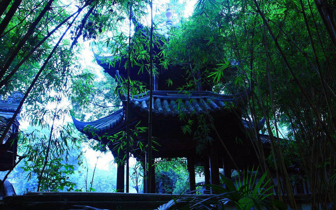 Chengdu Garden Wallpaper