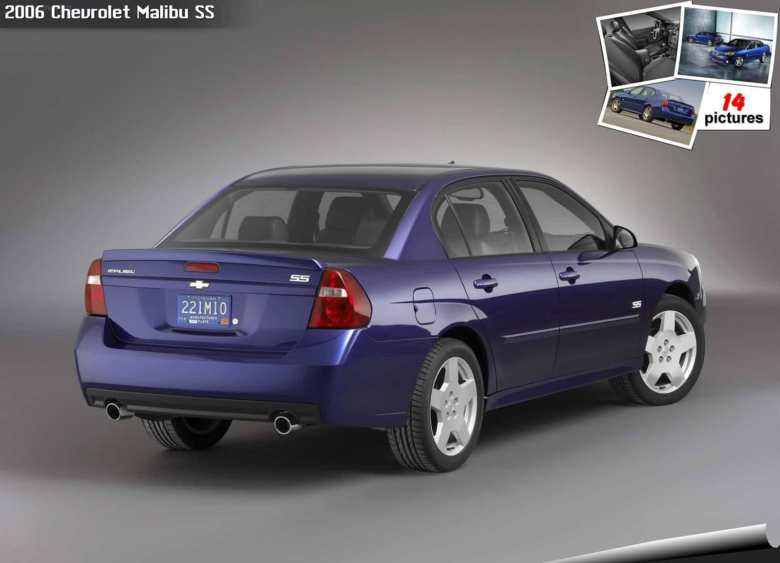 Chevrolet Malibu Ss 3d Model Wallpaper