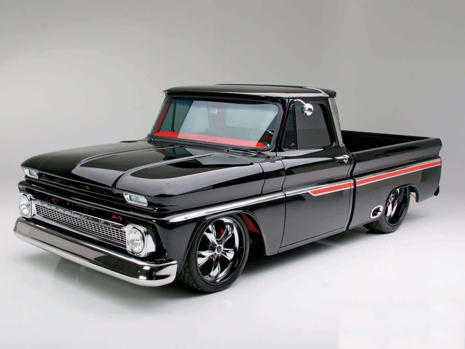 Chevy C10 Farm Truck Wallpaper