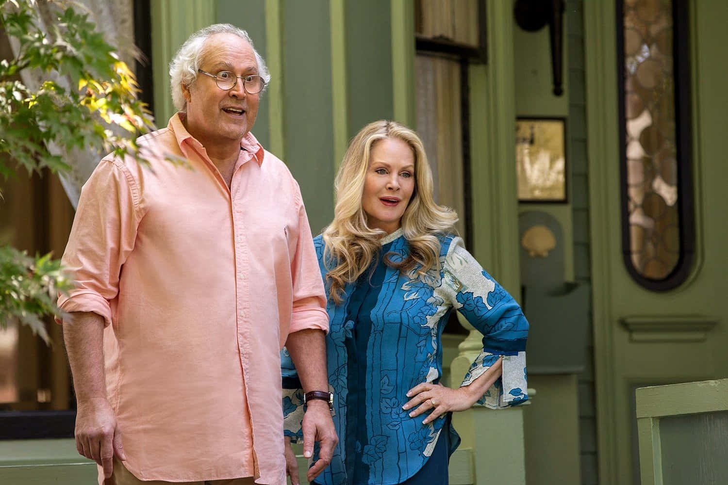 Chevy Chaseand Beverly D' Angelo Reunion Wallpaper