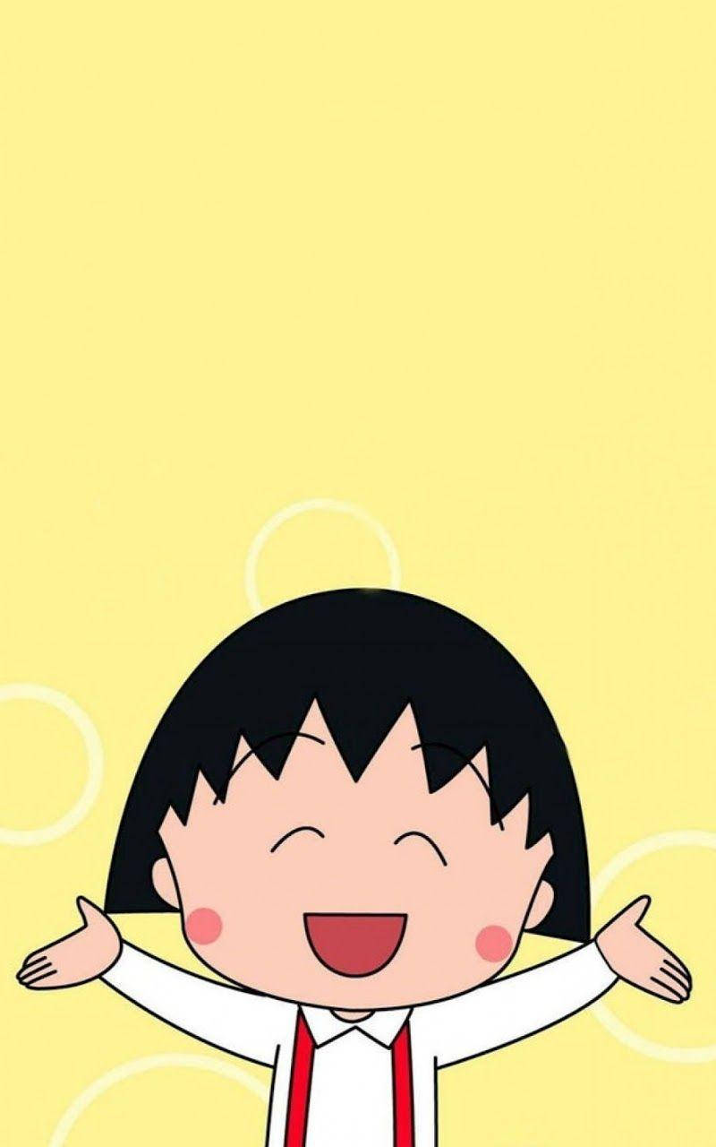 Chibi Maruko Chan 1900's Cartoon Wallpaper