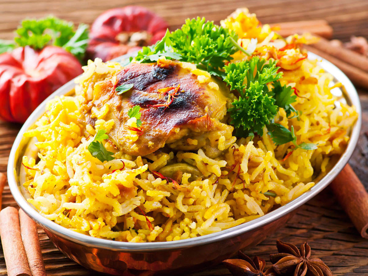 Chicken Biryani At Its Finest Wallpaper