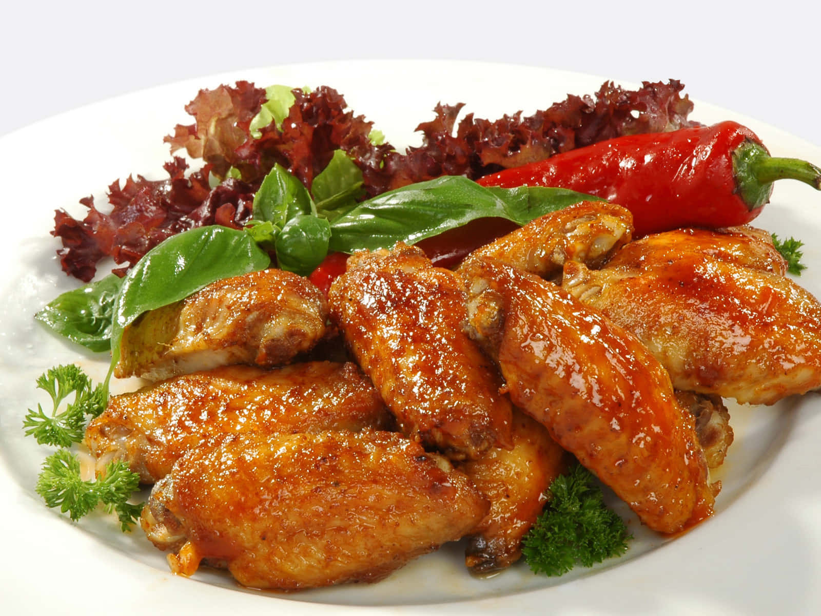 Chicken Wings Yummy Photo Chili Wallpaper