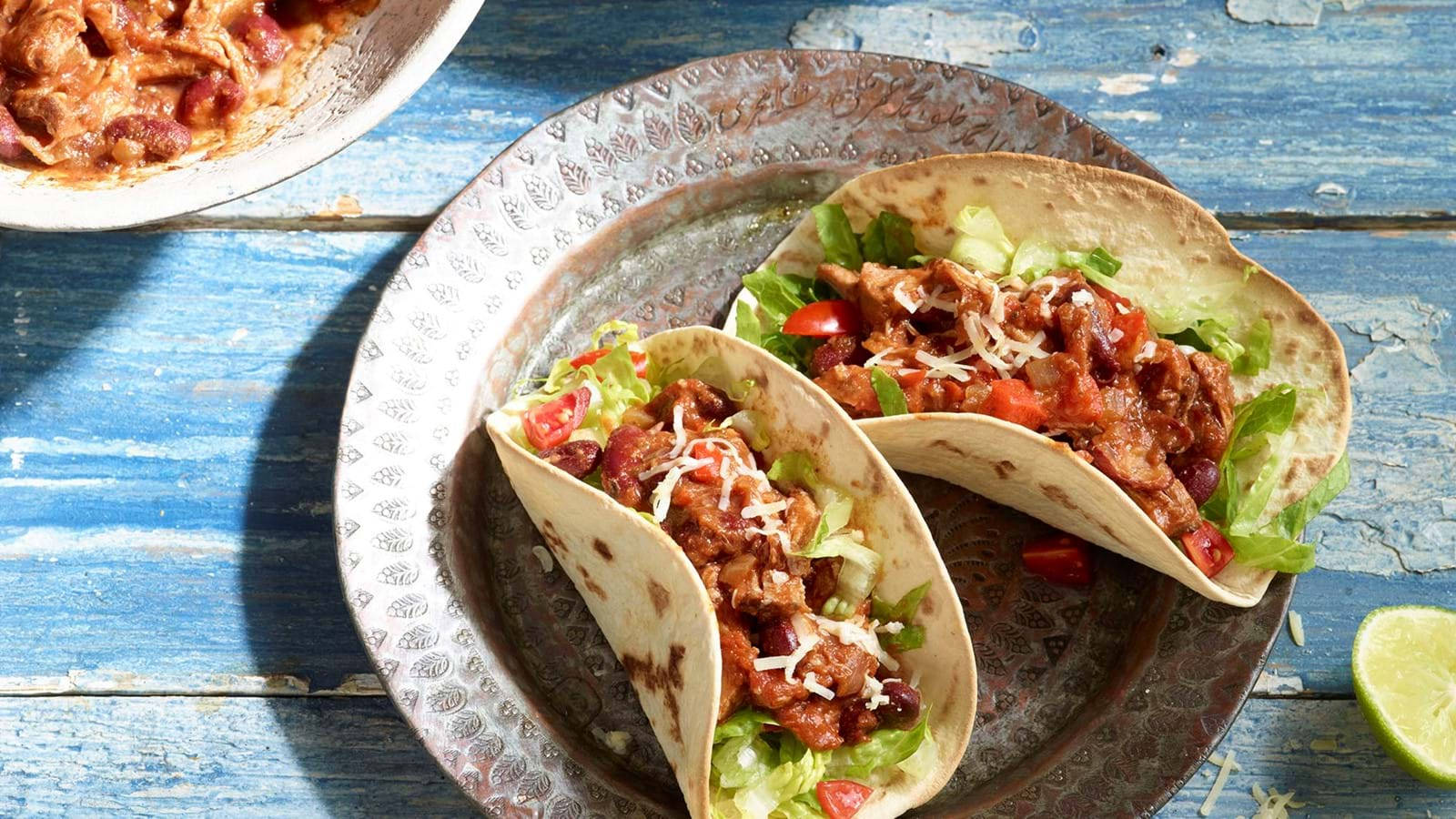 Chili Con Carne Tacos Wallpaper