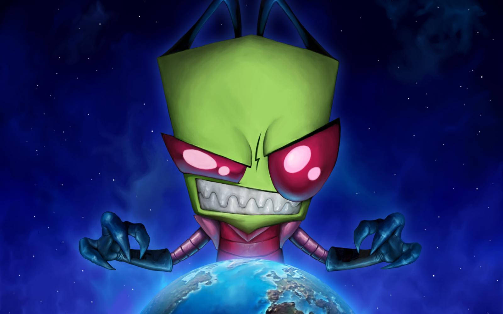 Chilling Invader Zim Wallpaper