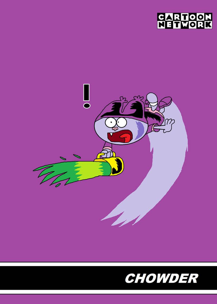 Chowder Cartoon Digital Art Wallpaper