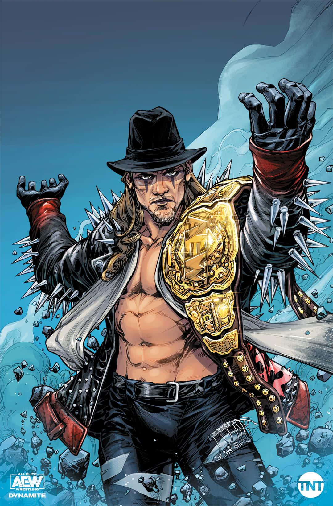 Chris Jericho Aew Dc Collab Wallpaper