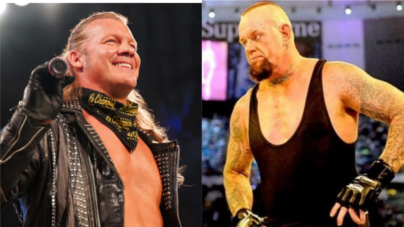 Chris Jericho Aew Undertaker Streak Wallpaper
