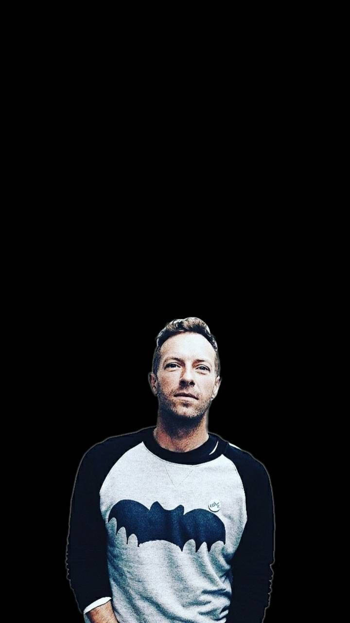 Chris Martin Black Wallpaper