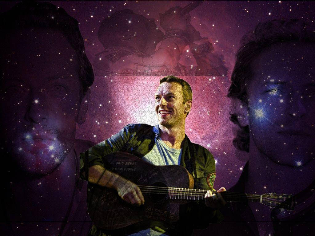 Chris Martin Space Wallpaper