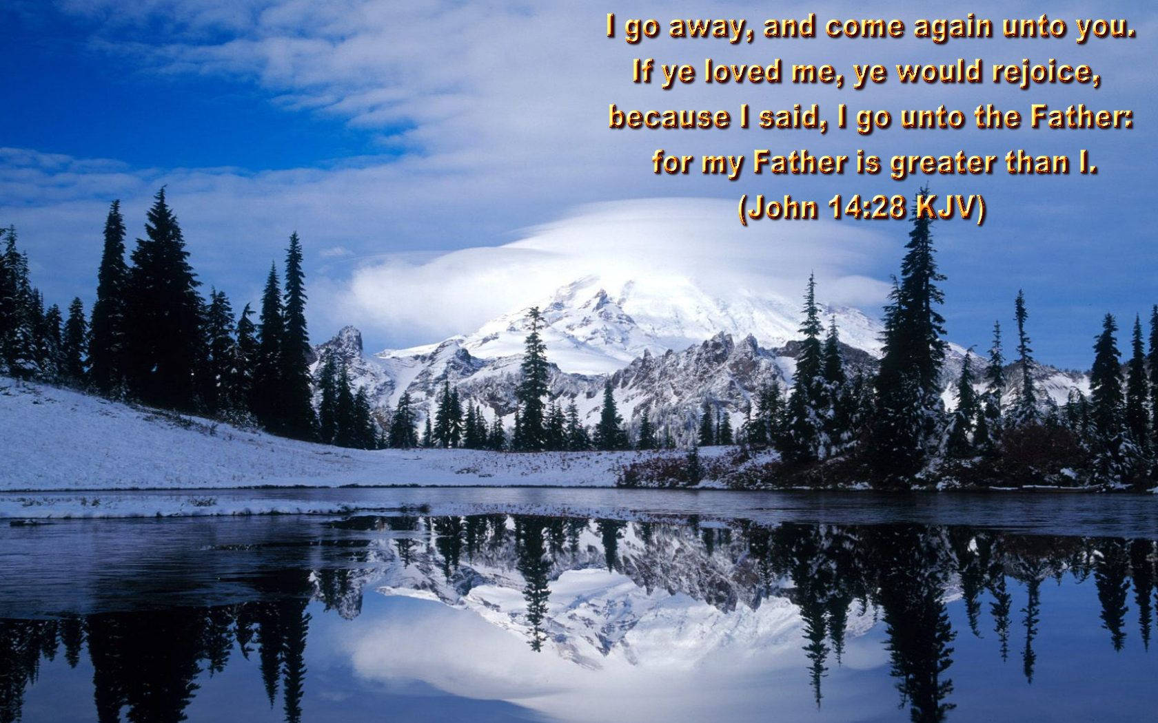 Christian Bible John Winter Wallpaper