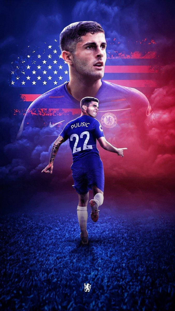 Christian Pulisic Running Wallpaper