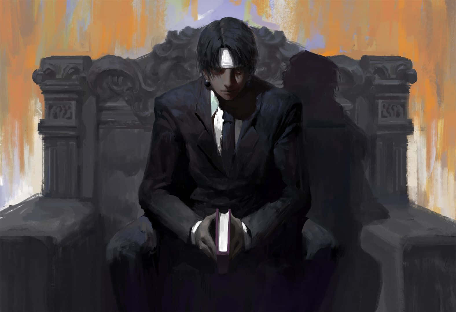 Chrollo Lucilfer Painting Wallpaper