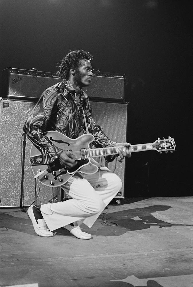 Chuck Berry Madison Square Garden Wallpaper