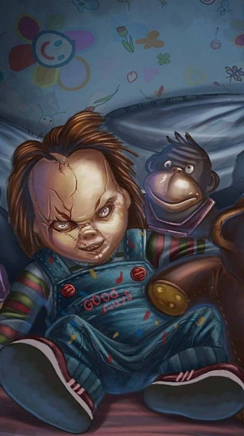 Chucky Horror Phone Wallpaper