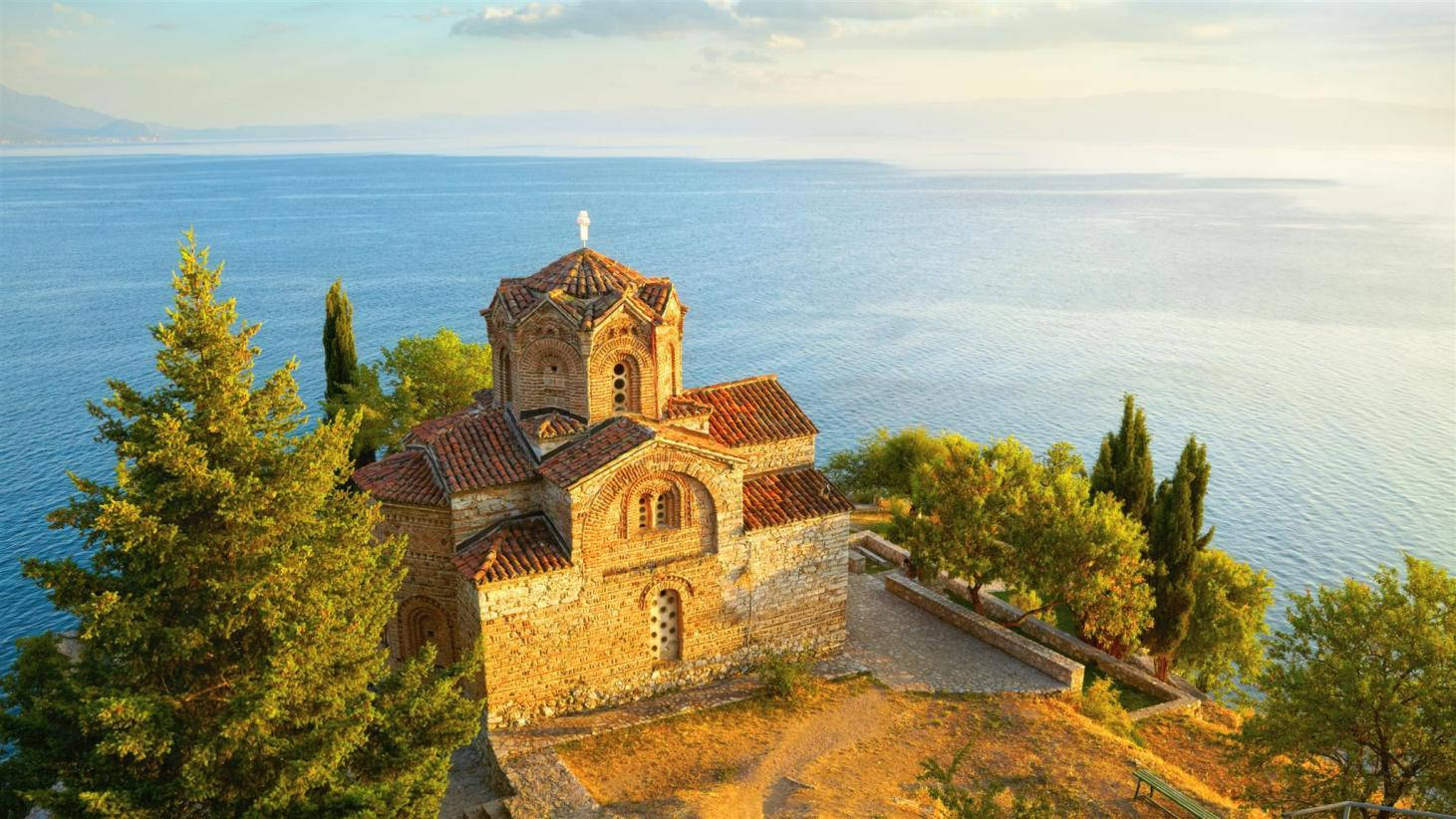 Church Of St. John In North Macedonia Wallpaper