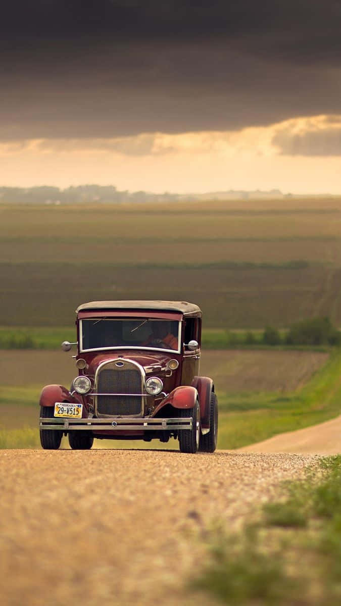 Classic 1932 Ford Car Iphone Wallpaper