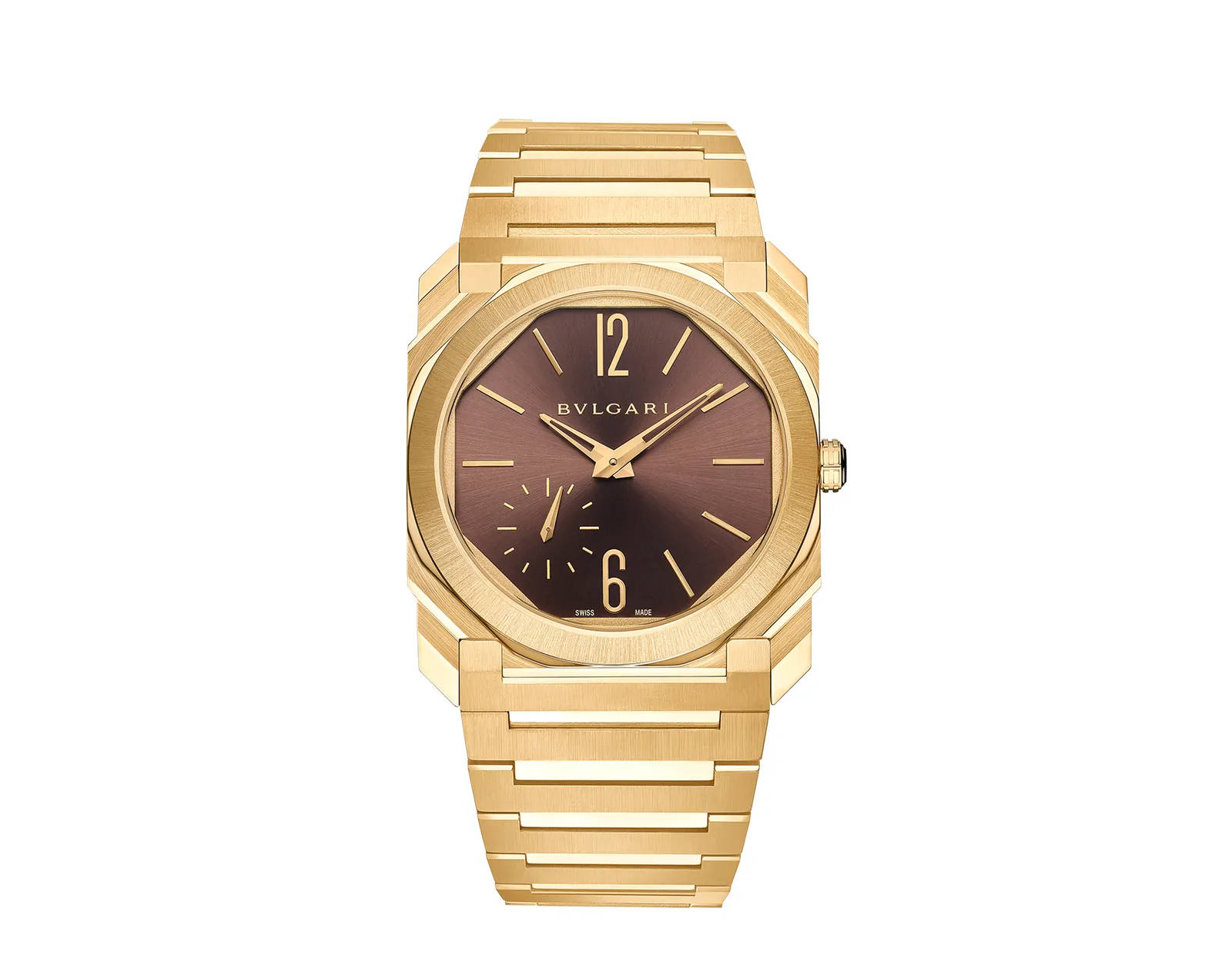 Classic Gold Bvlgari Watch Wallpaper