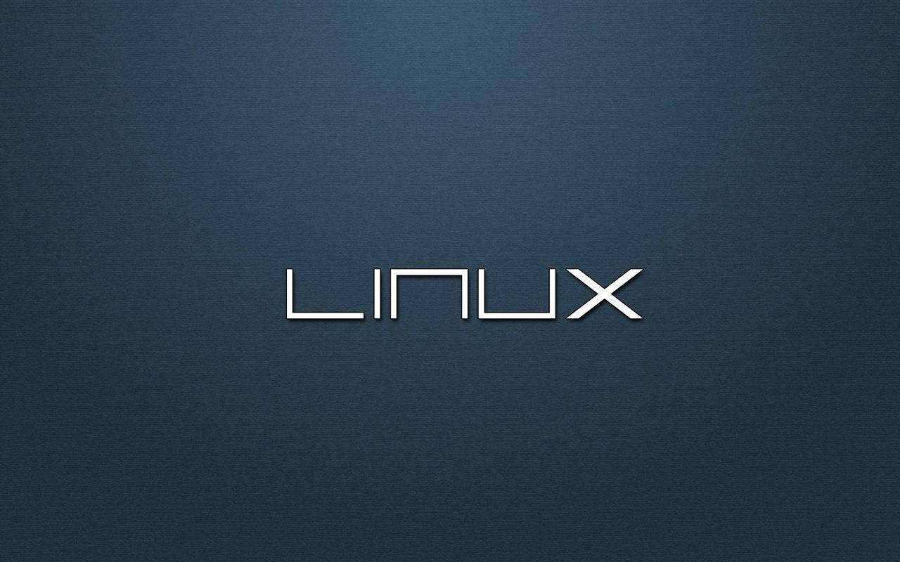 Classic Linux Desktop Typography Design Wallpaper