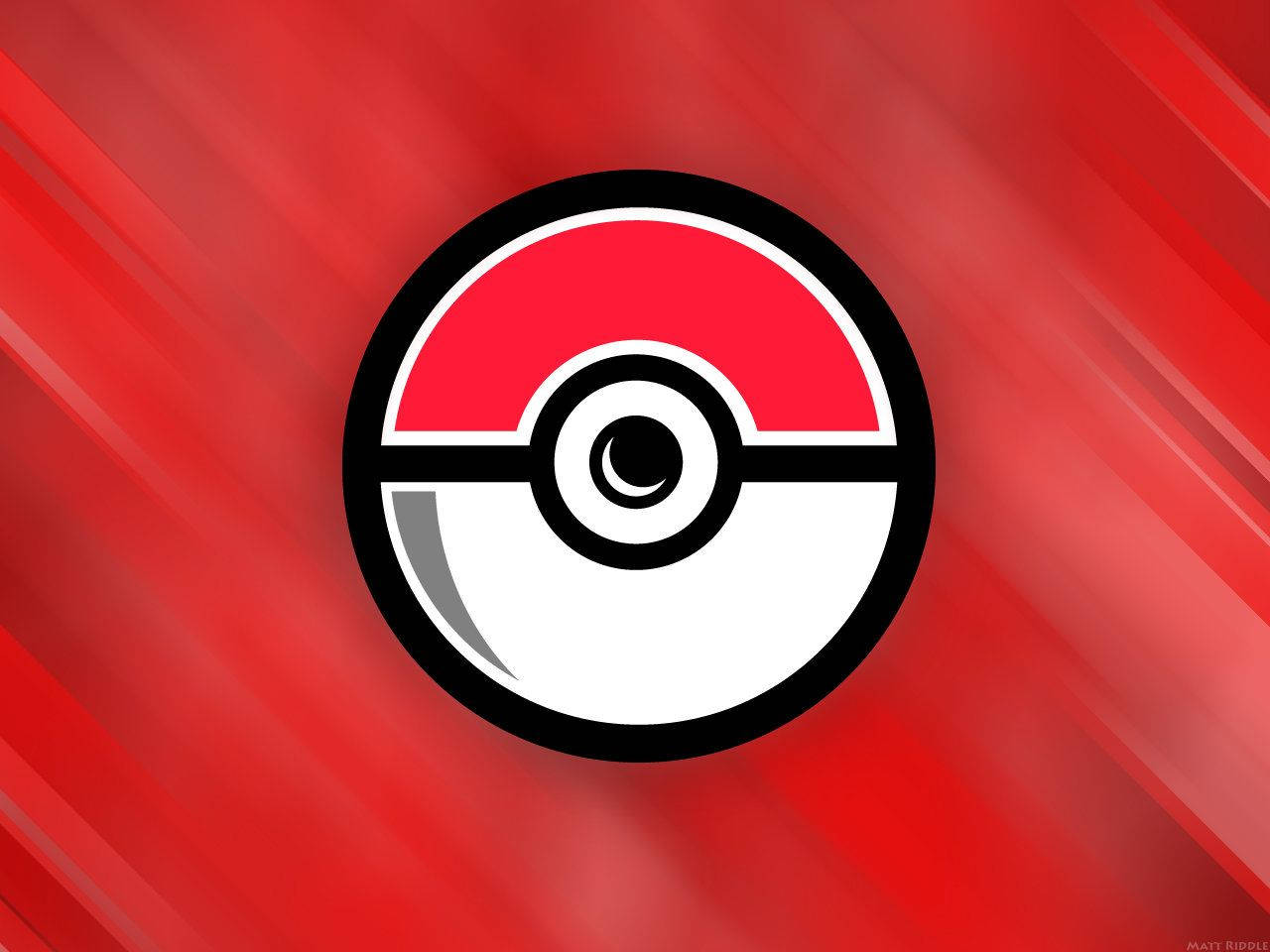 Classic Pokeball Logo Wallpaper