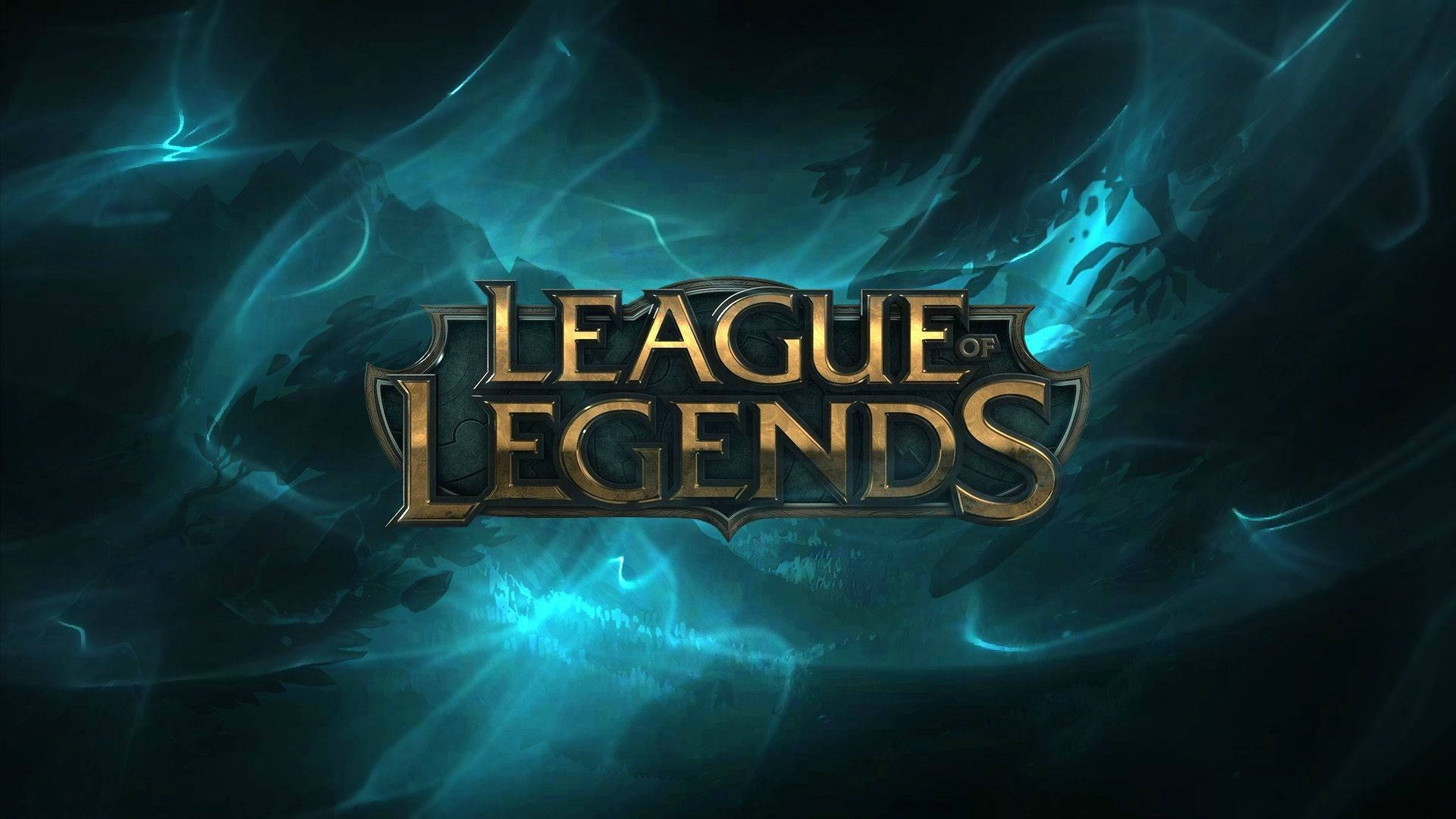 Classy League Of Legends Logo Wallpaper