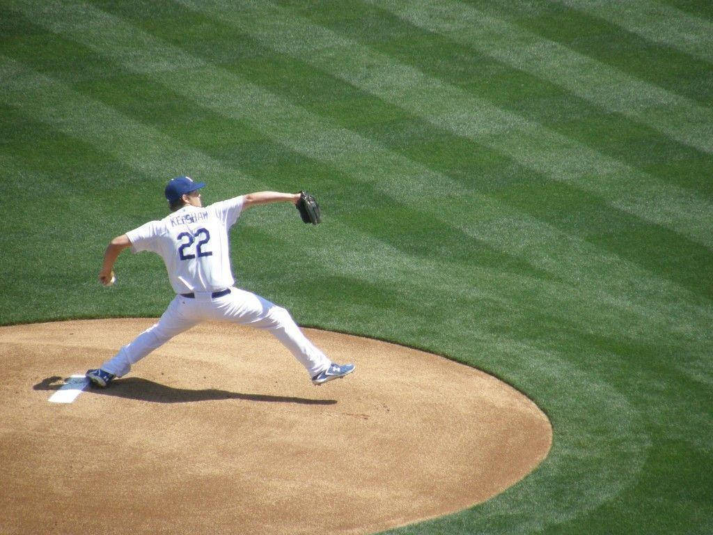 Clayton Kershaw Bird's Eye View Wallpaper