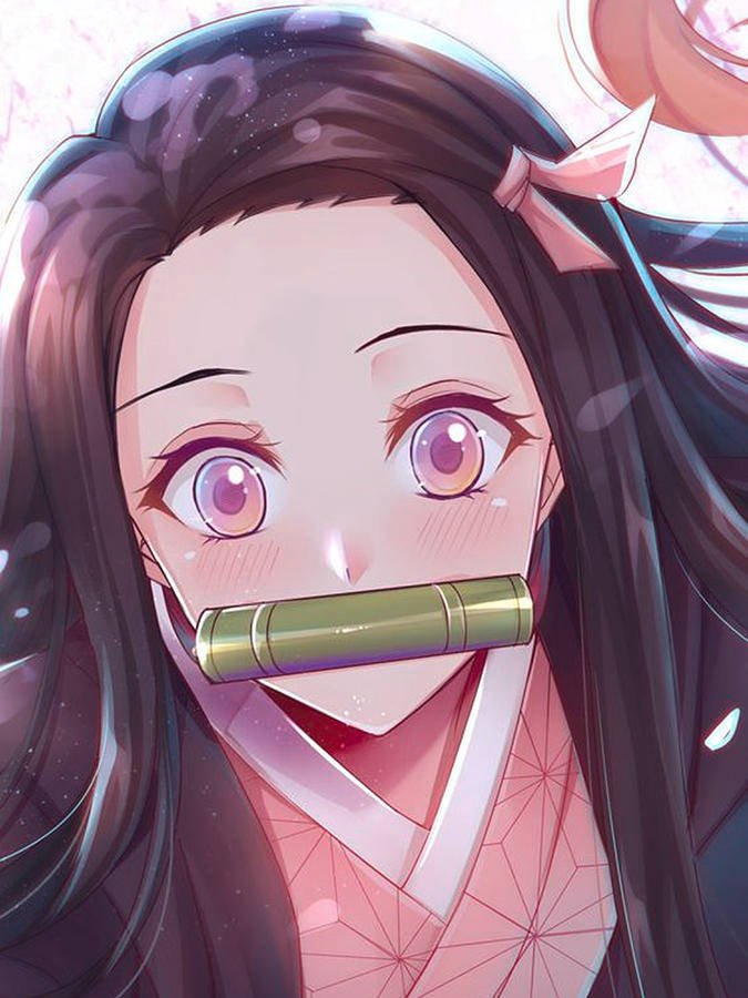 Close Up Demon Slayer Nezuko Wallpaper