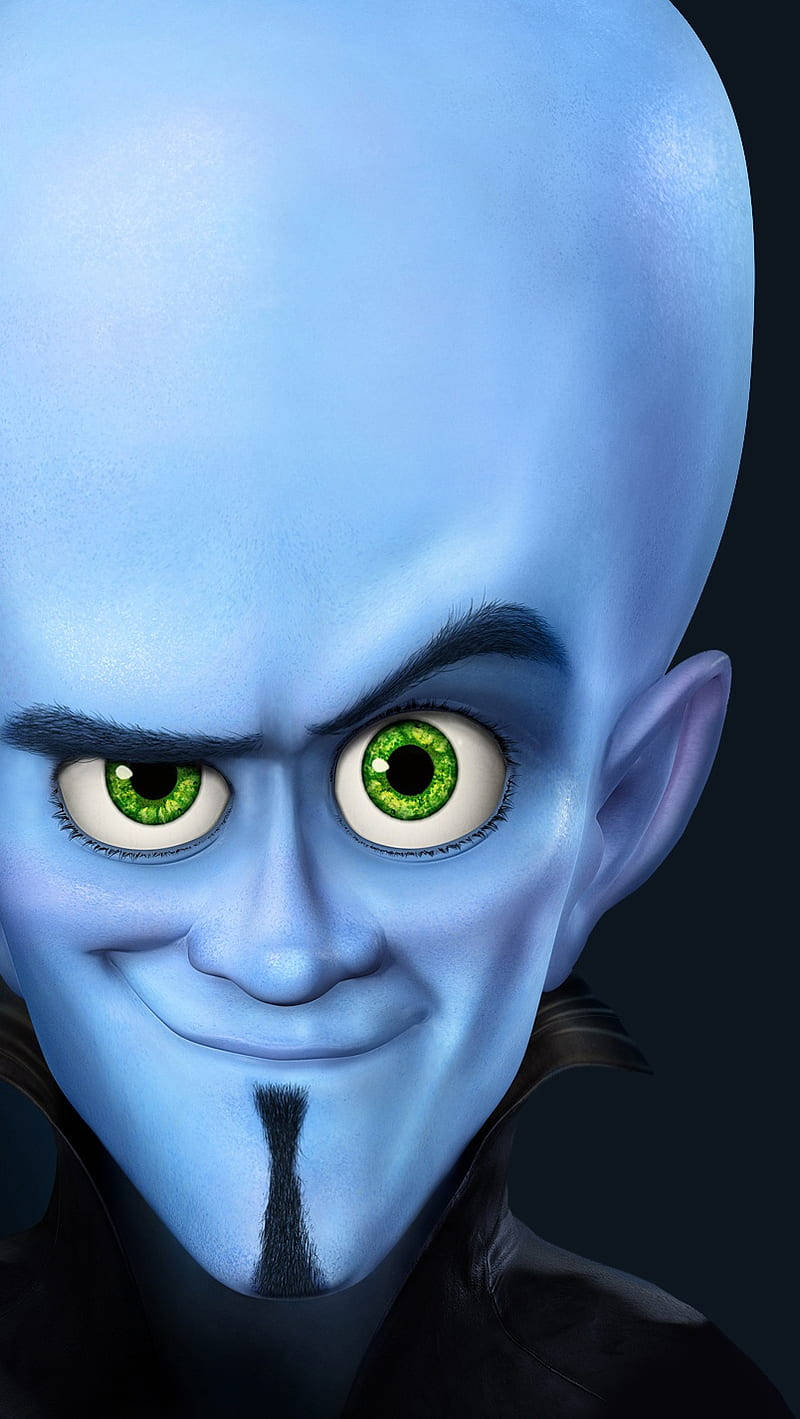 Close-up Portait Shot Of Megamind Wallpaper